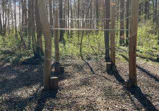 Vitaparcours Reckanlage der Firma Rudolf Spielplatz, Spielplatzbauer, Spielplatzhersteller, Spielplatzgeräte, Schweiz