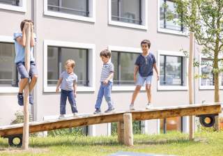 Biberbau der Firma Rudolf Spielplatz, Spielplatzbauer, Spielplatzhersteller, Spielplatzgeräte, Schweiz